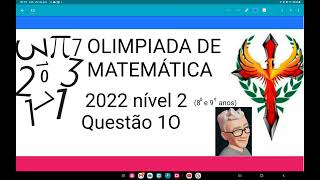 Olimpíada de matemática 2022 nível 2 questão 10 Em uma fila há 21 pessoas atrás de Joana e 24 [upl. by Silma844]