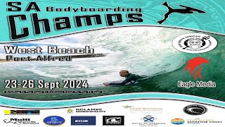 SA BODYBOARDING CHAMPS 2024  DAY 3 WEDNESDAY 25 SEPT [upl. by Neelhsa]