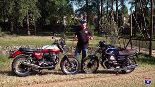 Moto Guzzi V7 Special 1st edition vs 4th edition [upl. by Marentic]