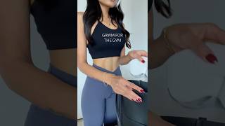 The most flattering gym set by Sunzel 🤌🏼 grwm grwmoutfit gymoutfit gym gymlife workout [upl. by Gibb]