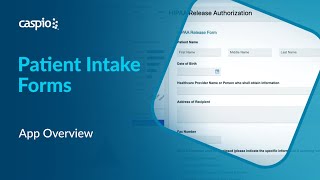 Patient Intake Software Overview [upl. by Idnal920]