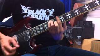 guitar cover  Warpigs by Black Sabbath [upl. by Anelrahc]