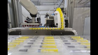 Prefilled syringes packaging line [upl. by Adniram]