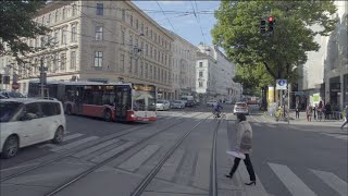 Führerstandsmitfahrt mit der Badner Bahn von Wien nach Baden [upl. by Mandi]