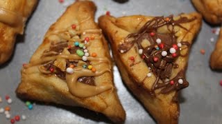 Recette facile sablés chocolat gâteau pourim hamantaschen recipe [upl. by Haerr319]