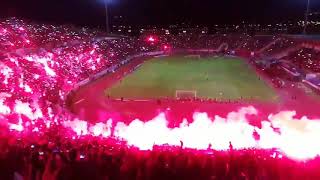 Un stade algérien craque 10000 fumigènes simultanément [upl. by Siuraj]