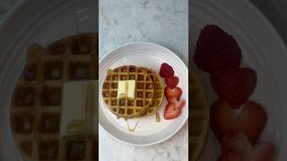 Best waffle recipe crispy outside and moist inside chefkiky food recipe waffle wafflerecipe [upl. by Akirdnahs]