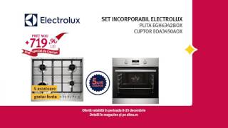 Reclama Altex Cuptor  Plita  Electrolux [upl. by Auka520]