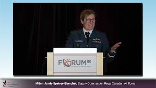 Forum 80 keynote MGen Jamie SpeiserBlanchet [upl. by Jansson]