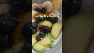 Happy Tummy healthy body ☺️mixfruits healthyfood breakfast [upl. by Sophy]