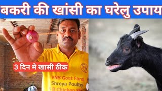 बकरी की खांसी का घरेलू उपाय  bakri ki khansi ka gharelu ilaaj  bakri ki khansi ka desi ilaj [upl. by Nagn]