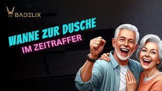 Von der Wanne zur Dusche Ihr Badumbau in nur 24 Stunden mit BADELIX [upl. by Werra]