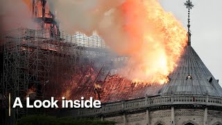 how did the notre dame catch on fire [upl. by Omocaig]