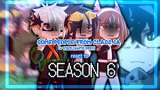 class 1A  vigiliante deku react to season 6  mhabnha  reaction video  Gachalemon [upl. by Margalo]