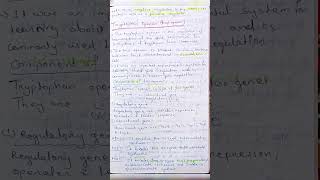 Tryptophan operon or trp operon Molecular biology bsczoology zoologynotes notes [upl. by Anatsirhc]