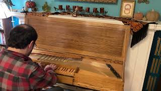 Fretted clavichord by Robert Duffy [upl. by Monsour]