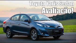 Toyota Yaris Sedan 2019 Avaliação  Falando de Carro [upl. by Mozes]