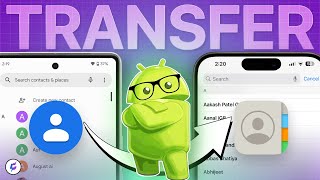 3 Ways to Transfer Contacts from Android to iPhone 2024 [upl. by Esiouqrut]