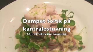 Dampet torsk på kantarelstuvning [upl. by Tiffa]