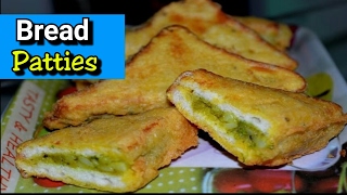 Bread Pakora  Bread patties Recipe in Hindi  How To Make Potato Bread Pakora Aloo Bread Pakora [upl. by Thier]