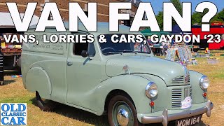 The Classic and Vintage Commercial Show at Gaydon  Classic trucks amp vans [upl. by Asyral936]