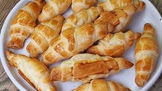 Mini croissant na słono super przekąska [upl. by Ecirrehs]