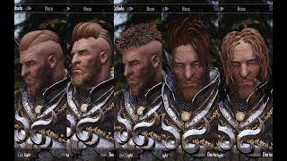 Skyrim SE Male Hair [upl. by Currie389]