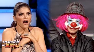 ANA BARBARA SE LLEVA TREMENDO SUSTO CON EL KOMPAYASO JR [upl. by Rhea131]