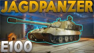 WOTB  JAGDPANZER E100 IS INSANE [upl. by Hayikat360]