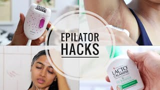 How to Use Epilator  Epilator Hair Removal Hacks  Philips Satinelle Epilator  SuperWowStyle [upl. by Nelac835]