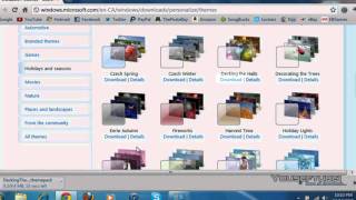 How to Get Themes on Windows 7 [upl. by Bevus265]