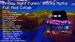 FNF Mashup Collab  Vs Herobrine Blocky Myths [upl. by Garneau]