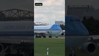 VC25A Air Force One 🛩️🔥🔥😱 shorts boeing aviation aviationlovers [upl. by Efar]