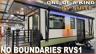 THE RV SUITE 2024 NO Boundaries RVS1 Travel Trailer by Forestriver at Couchs RV Nation a RV Review [upl. by Frasquito]