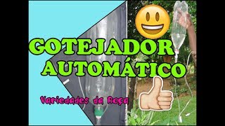 Como Fazer Gotejador Automático Simples e Fácil  Passo a Passo [upl. by Munsey]