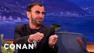 Ringo Starr Reveals The Secret Of His Distinctive Rhythm  CONAN on TBS [upl. by Martijn459]