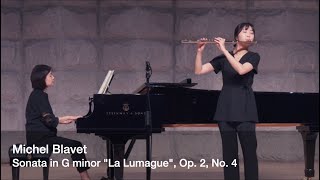 이슬희 Michel Blavet  Sonata in G minor quotLa Lumaguequot Op 2 No 4 [upl. by Canter]