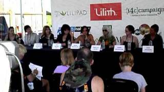 Lilith Fair 071510 Kansas City  Press Conference  Sarah McLachlan  Heart [upl. by Bartlet]