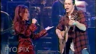 FRANCE DAMOUR amp KEVIN PARENT 🎤🎤 Vivante  Boomerang 🎶 Live au Gala de LADISQ 1995 [upl. by Nim]