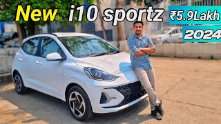 New Hyundai Grand I10 Nios Sportz 2024  Complete detailed review  pricing amp all DigitalMotorss [upl. by Priest541]