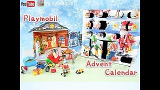 Playmobil 5494 Advent Calendar プレイモービル クリスマス アドベントカレンダー [upl. by Gard]