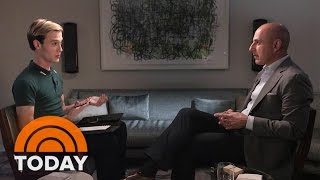 ‘Hollywood Medium’ Tyler Henry Gives Matt Lauer An Emotional Reading  TODAY [upl. by Gnuj]