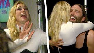 Sophie Turner and Jonathan Van Ness FREAK OUT Over Meeting Each Other Exclusive [upl. by Ollehto]