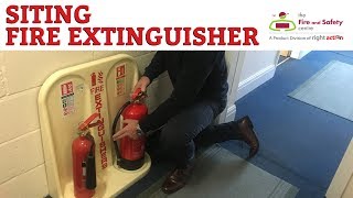 Guide to Siting and Installing Fire Extinguishers [upl. by Ididn]