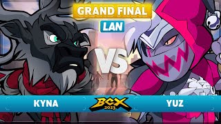 Kyna vs Yuz  GRAND FINAL  Brawlhalla World Championship 2023  LAN 1v1 [upl. by Louella]