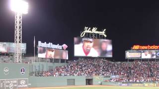 Mariano Riveras last Appearance at Fenway Park [upl. by Baptlsta]