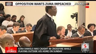 ConCourt hears impeachment case against President Zuma Adv Ngcukaitobi for EFF [upl. by Sivie]