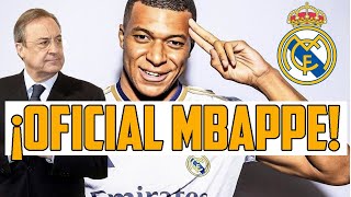 ¡OFICIAL MBAPPE AL MADRID [upl. by Hebner]