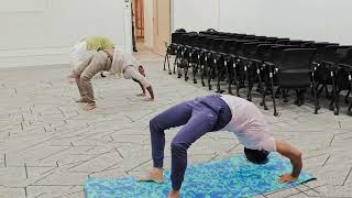 ChakrasanaUrdhva Dhanurasana for beginners [upl. by Bobbe]