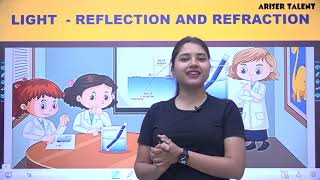 what is light  light reflection and refraction  class 10th  cbse  ariser talent  lata mam [upl. by Nnyw]